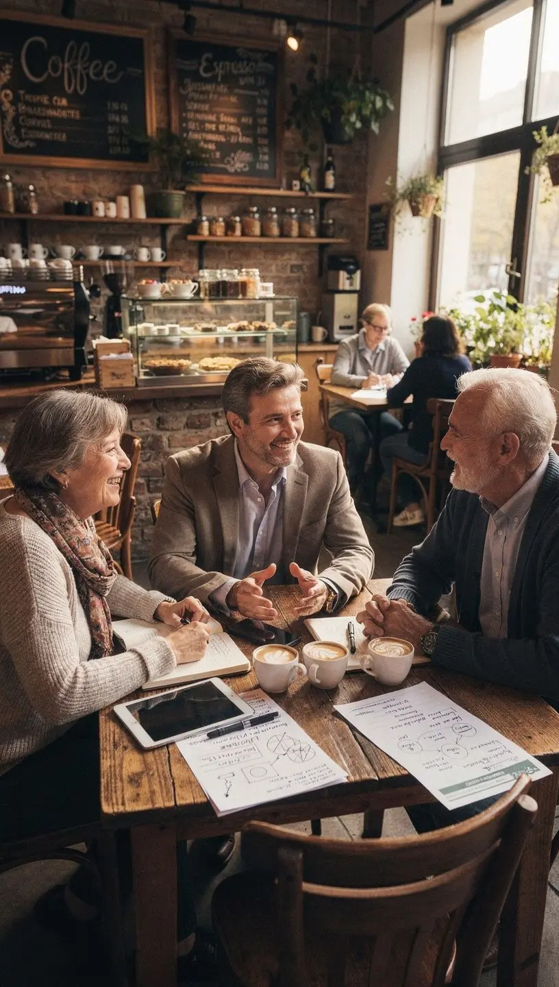 Coaching na transição para a aposentadoria.